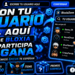 Pon tu usuario de Bloxia aquí y participa: la verdad sobre ganar Robux y premios épicos